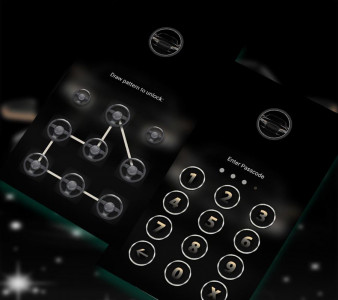 اسکرین شات 6 برنامه Black Car Launcher Theme