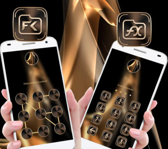 اسکرین شات برنامه Caramel Launcher Theme 6