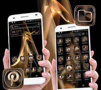 اسکرین شات برنامه Caramel Launcher Theme 2