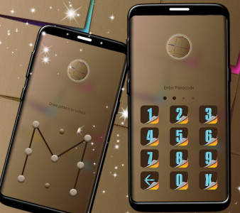 اسکرین شات 1 برنامه Cardboard Launcher Theme
