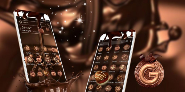 اسکرین شات برنامه Chocolate Launcher Theme 2