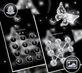 اسکرین شات برنامه Glassy Butterfly LauncherTheme 5