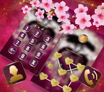 اسکرین شات برنامه Heart Tree Launcher Theme 6