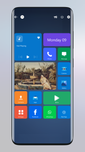 اسکرین شات 1 برنامه Win 11 Launcher Pro