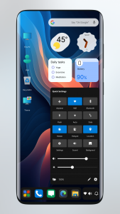 اسکرین شات برنامه Win 11 Launcher Pro 3