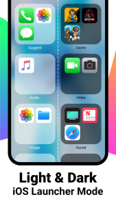 اسکرین شات برنامه iOS Launcher - iphone Themes 3