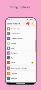 اسکرین شات برنامه Control Center 18 2
