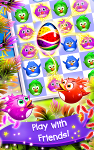 اسکرین شات 3 بازی Birds Pop Mania: Match 3 Games