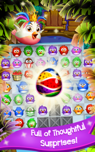 اسکرین شات بازی Birds Pop Mania: Match 3 Games 2