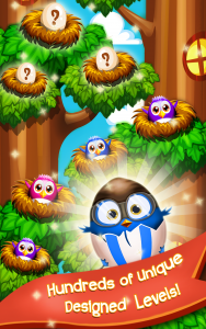 اسکرین شات بازی Birds Pop Mania: Match 3 Games 1