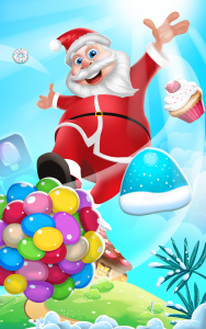 اسکرین شات بازی Candy World - Christmas Games 2