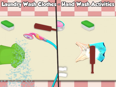 اسکرین شات بازی Laundry Washing Clothes - Laundry Day Care 5