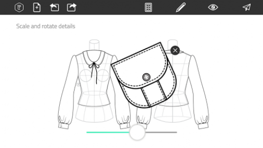 اسکرین شات برنامه Fashion Design Flat Sketch 4