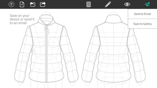 اسکرین شات برنامه Fashion Design Flat Sketch 6