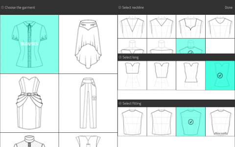 اسکرین شات برنامه Fashion Design Flat Sketch 7