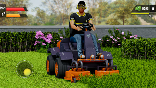اسکرین شات بازی Mowing Simulator - Lawn Grass 1