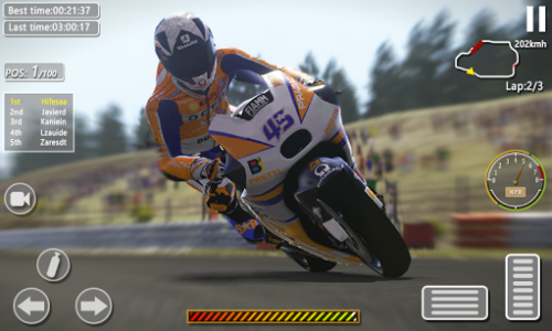 اسکرین شات بازی Bike Race Motogp Real Racing 3D 4