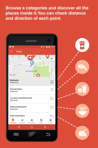 اسکرین شات 2 برنامه Lazarillo Accessible GPS