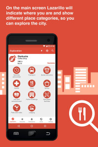 اسکرین شات 1 برنامه Lazarillo Accessible GPS