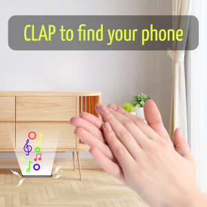 اسکرین شات برنامه Find my phone by clap & flash 2
