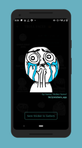 اسکرین شات 7 برنامه Status, Sticker Saver