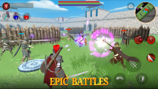 اسکرین شات 2 بازی Combat Magic Spells & Swords
