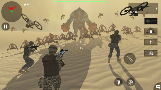 اسکرین شات بازی Earth Protect Squad: TPS Game 1