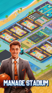 اسکرین شات 1 بازی Idle Basketball Arena Tycoon