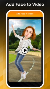 اسکرین شات برنامه Add Face to Video - Face Changer Video Editor 1