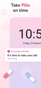 اسکرین شات برنامه My Period Calendar & Tracker 8