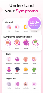 اسکرین شات 4 برنامه Period Tracker and Calendar