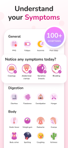 اسکرین شات 4 برنامه Period Tracker and Calendar