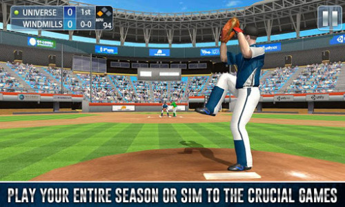 اسکرین شات بازی Real Baseball Pro Game - Homerun King 1
