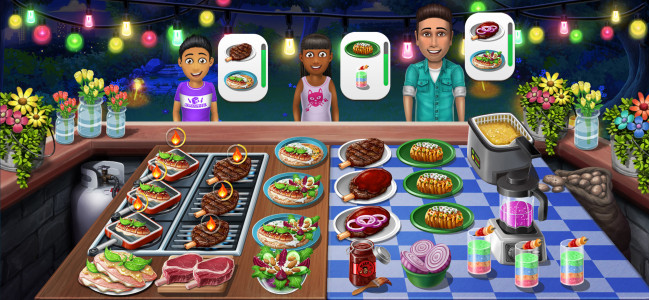 اسکرین شات بازی Virtual Families: Cook Off 8