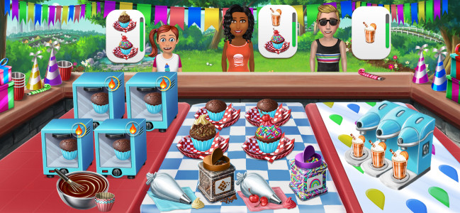 اسکرین شات بازی Virtual Families: Cook Off 7