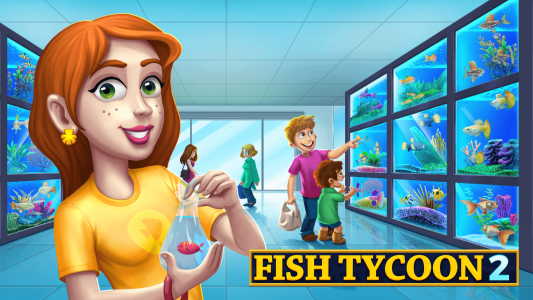 اسکرین شات بازی Fish Tycoon 2 Virtual Aquarium 1