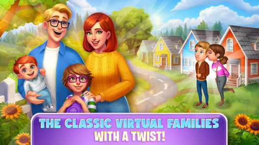 اسکرین شات 1 بازی Virtual Families Communities