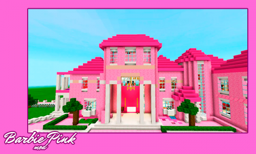 اسکرین شات برنامه Mod Barbie Pink MCPE 3