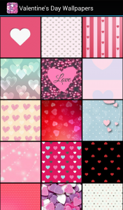 اسکرین شات برنامه Valentine's Day Wallpapers 2