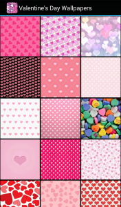 اسکرین شات برنامه Valentine's Day Wallpapers 1