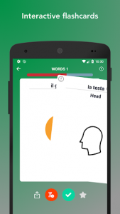 اسکرین شات برنامه Learn Italian Vocabulary | Verbs, Words & Phrases 2
