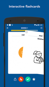 اسکرین شات برنامه Learn Swedish Vocabulary | Verbs, Words & Phrases 2