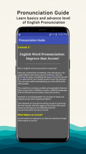 اسکرین شات برنامه English Pronunciation 3