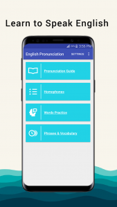 اسکرین شات برنامه English Pronunciation 1