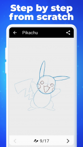 اسکرین شات برنامه How to Draw Anime 5