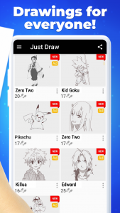 اسکرین شات برنامه How to Draw Anime 3