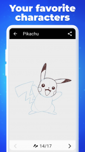 اسکرین شات برنامه How to Draw Anime 6
