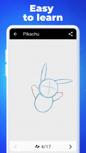 اسکرین شات برنامه How to Draw Anime 4