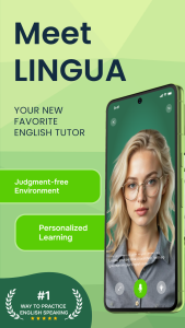 اسکرین شات 1 برنامه Lingua: Speak & Learn English