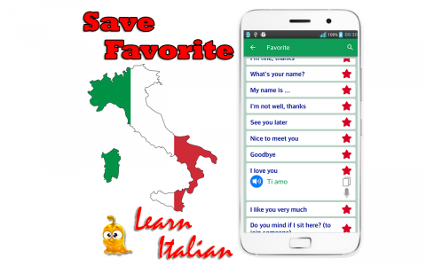 اسکرین شات برنامه Learn Italian Language Offline 3